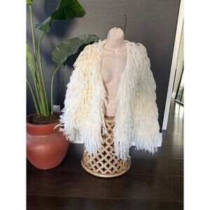 ANGL - SIZE M/L - shag jacket